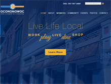Tablet Screenshot of oconomowoc.org